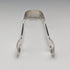 1885 British Antique Sterling Silver Sugar Tongs 28g Wakely and Wheeler